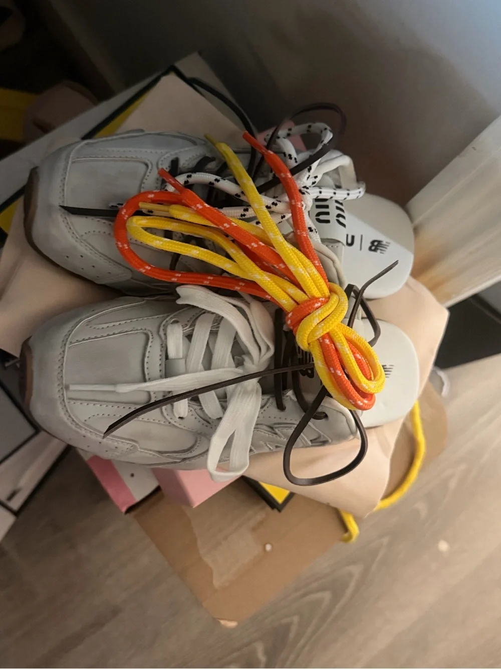 New balance / Miu Miu never worn . no box!